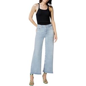 AG SAIGE WIDE LEG CROP High Rise Fit size 28